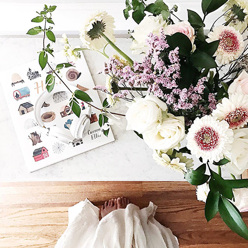 Pomponi Daisies and White Roses